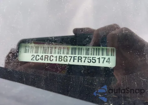 2015 Chrysler Town & Country Touring из США, поврежденный, VIN 2C4RC1BG7FR755174